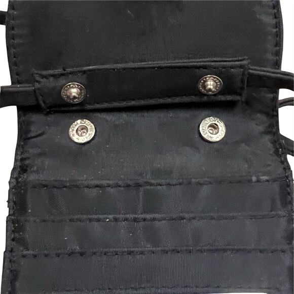 NEW Black Mini Wallet Convertible Crossbody Bag Purse - Picture 5 of 6